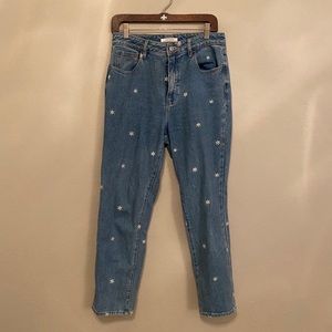 Daisey embellished Mom Jeans